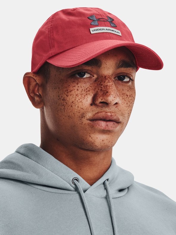 Under Armour Branded Hat-RED